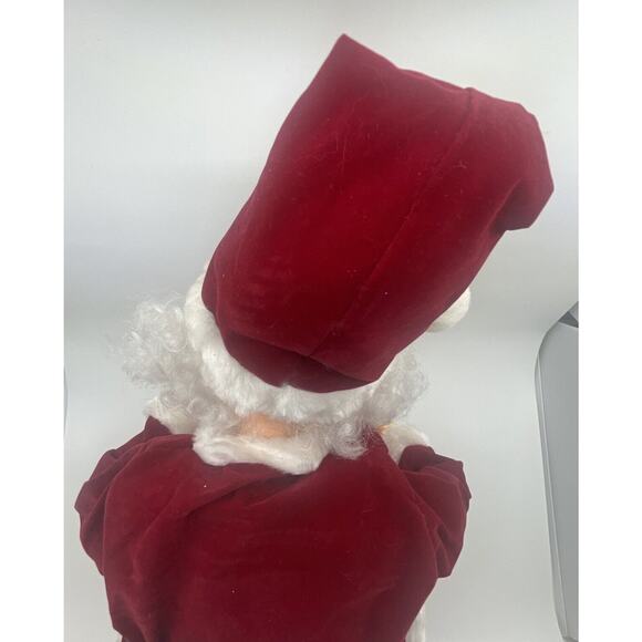 VINTAGE MR SANTA CLAUS TELCO MOTION-ETTES 1996 24” ANIMATED LIGHTED - Picture 9 of 13